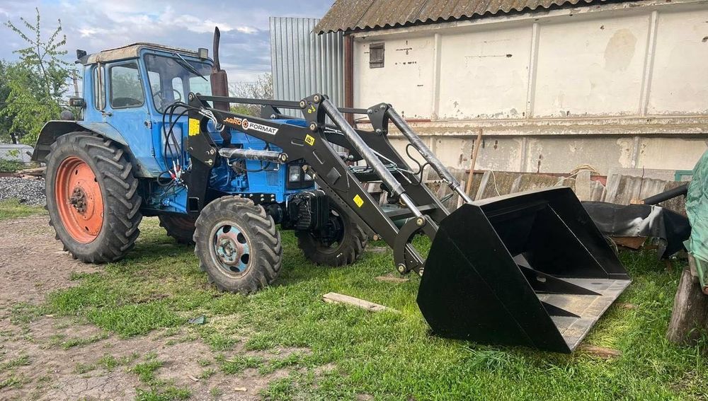 Навісний знімний Погрузчик КУН на МТЗ ЮМЗ з ковшем 1 м3 (Новий) Завод