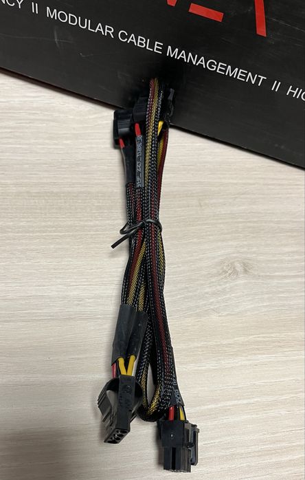 Kable do zasilacza modularnego Chieftec PCIE SATA MOLEX