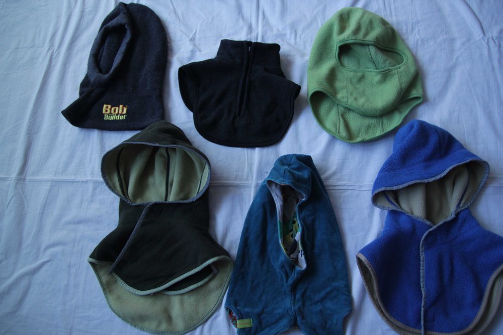 Rękawice zimowe  , kominy używane