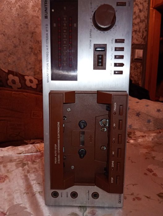 Magnetofon stereo Hi-fi UNITRA Etiuda 411D