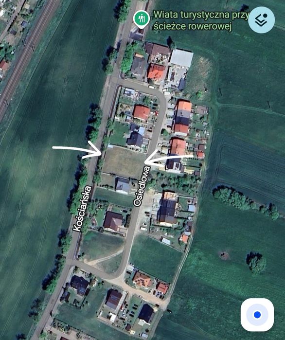 Działka budowlana z WZ