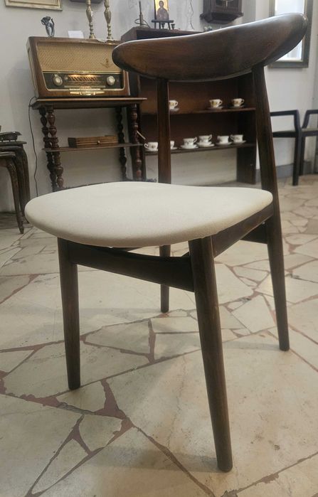 Komplet 5 krzeseł PRL