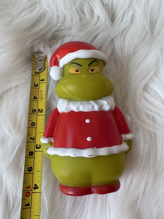Gumowa piszczałka dla psa grinch
