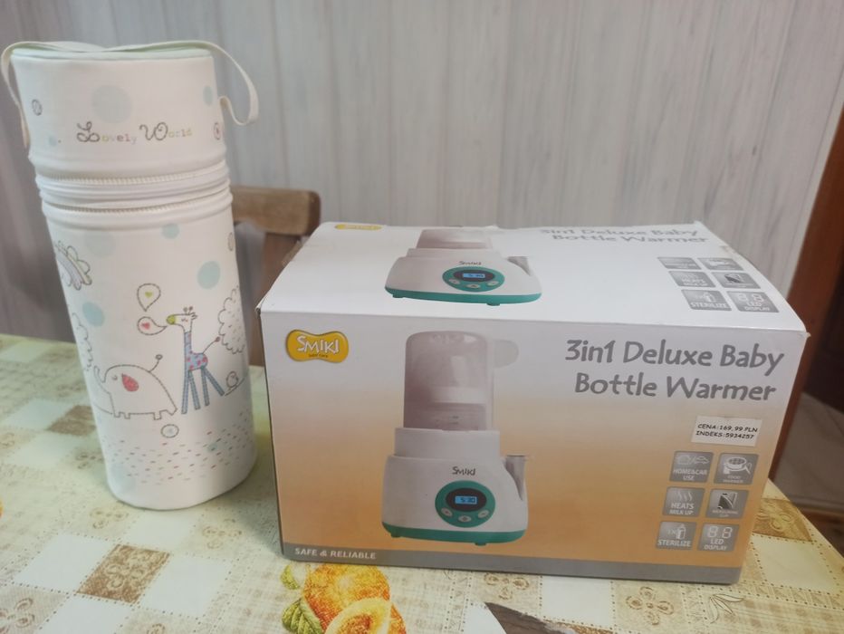Podgrzewacz do butelek dla dziec wraz z wtyczką do autai + GTSTIS