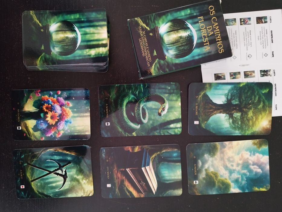 Os Caminhos da Floresta, Baralho Cigano Lenormand