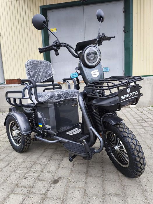 Електроскутер  SPARTA 1200W 72V 24Ah