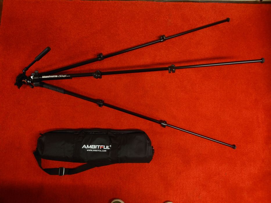 Tripé de fotografia /video Manfrotto mk290lta3-v Kit 290 + saco