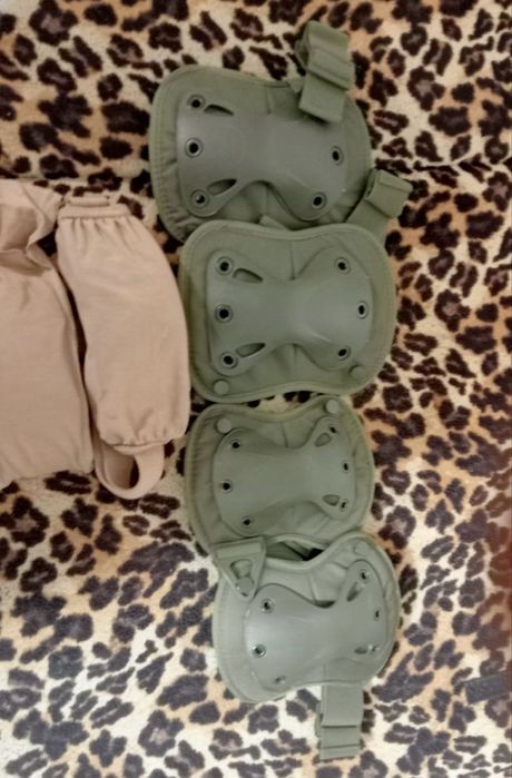 Наколінники і налокітники тактичні kms. Комплект для захисту