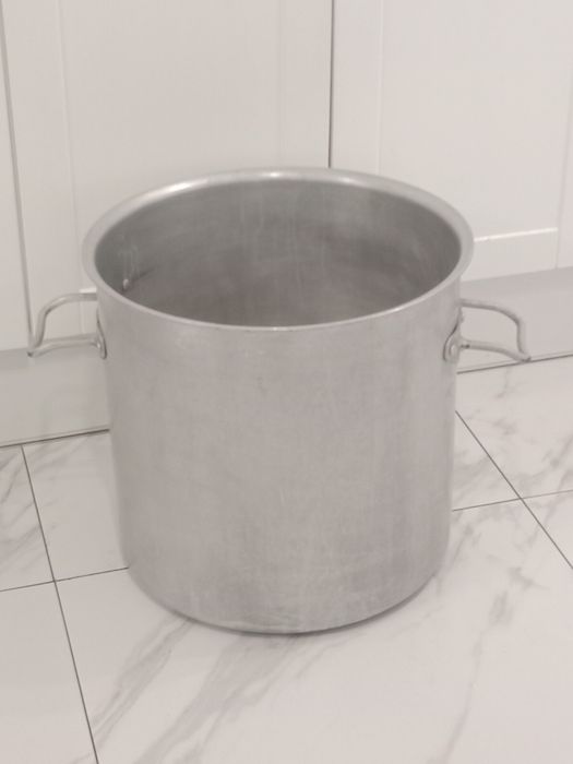 Duży Gar kocioł aluminiowy PRL  40 litrow