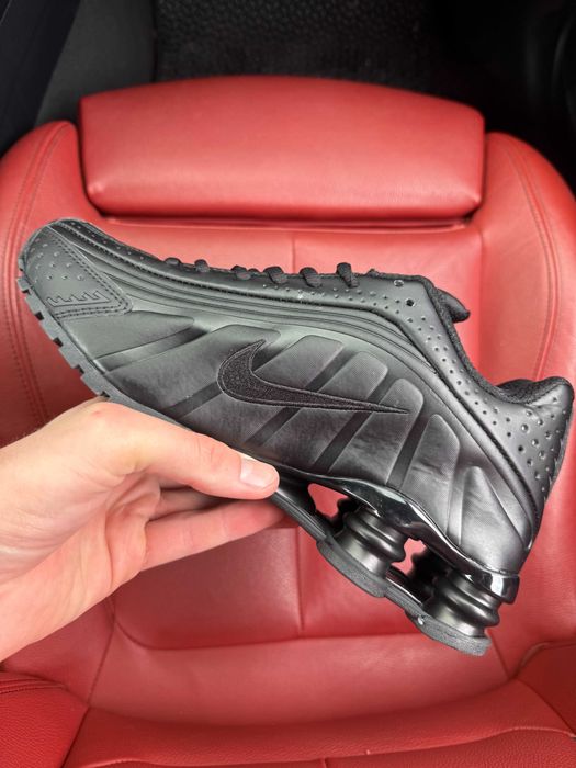 (ОПЛАТА ПІСЛЯ ОГЛЯДУ)Nike Shox R4 Black Найк Шокс Р4 Чорні