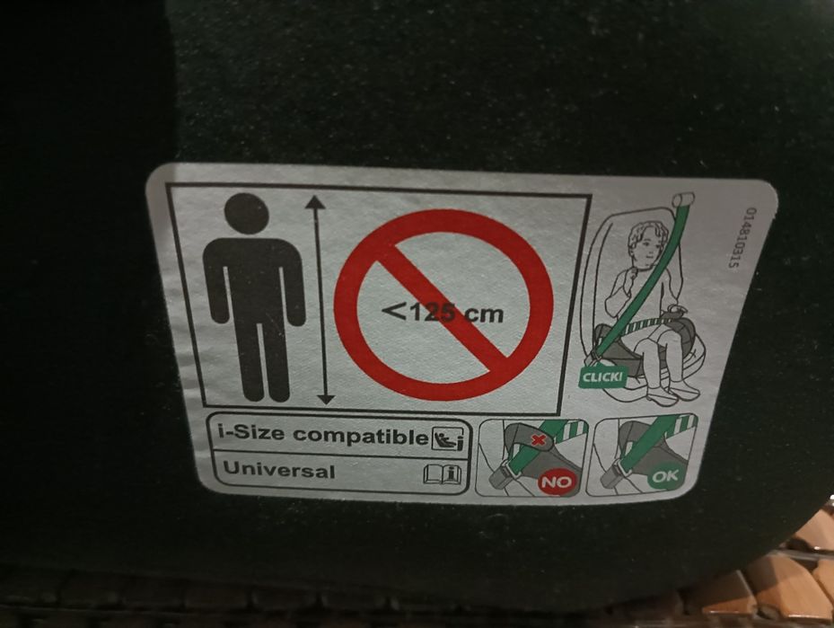 Assento criança novo