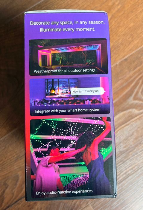 Twinkly Strings HD 500 LED 27.5m (RGB+W) Smart Wi-Fi