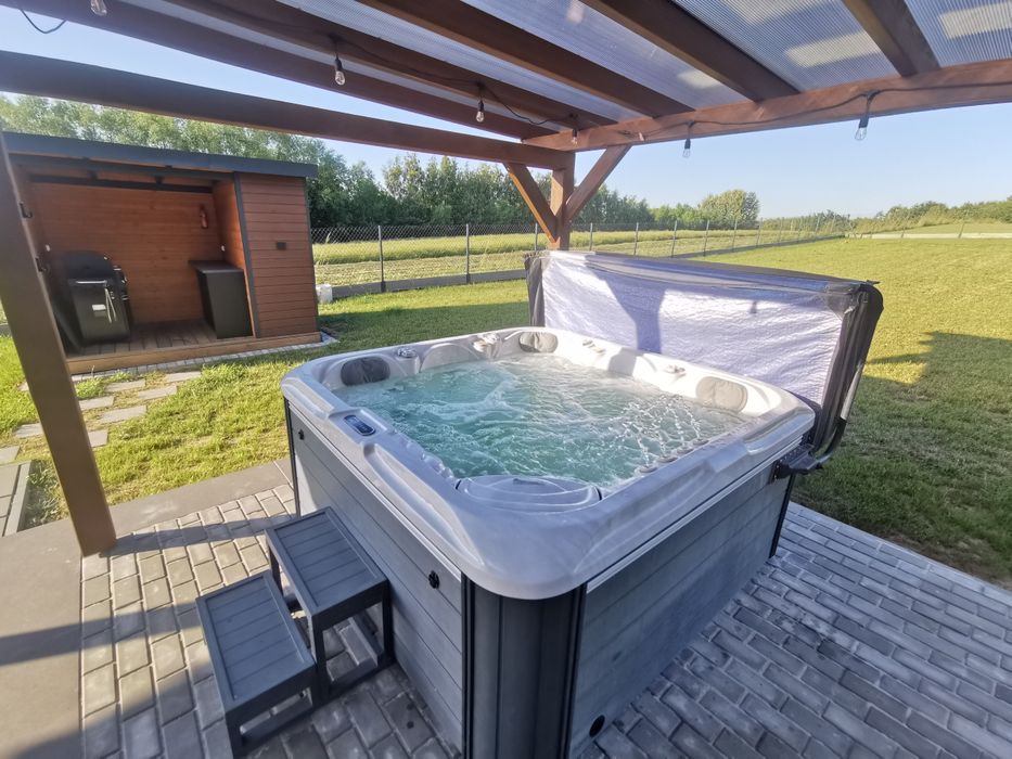 NOWY Domek z jacuzzi na wynajem domek z balia na wyłączność