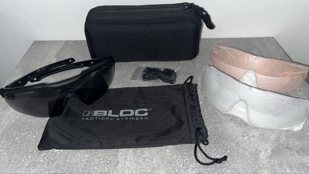 Тактичні балістичні окуляри BLOC Tactical Eyewear