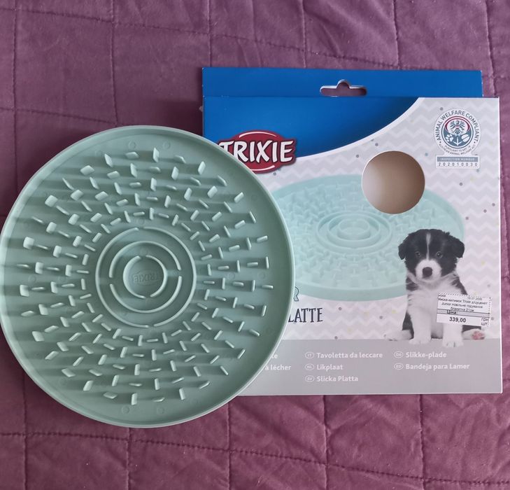TRIXIE Junior килимок для повільного годування собак 21 см, новий