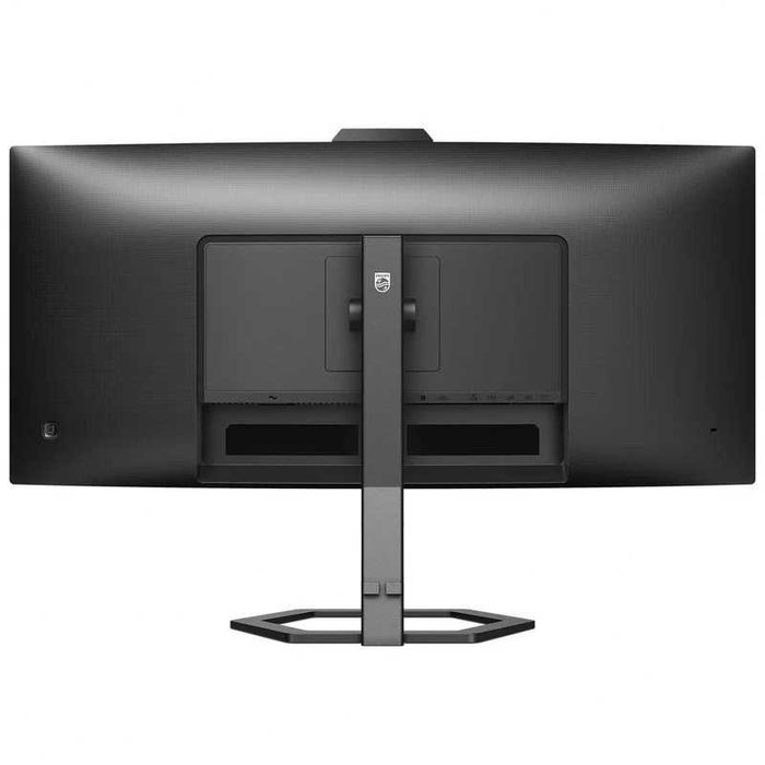 Monitor PHILIPS 34′ 2K WQHD VA 100Hz c/ Webcam Noise Cancelling Coluna