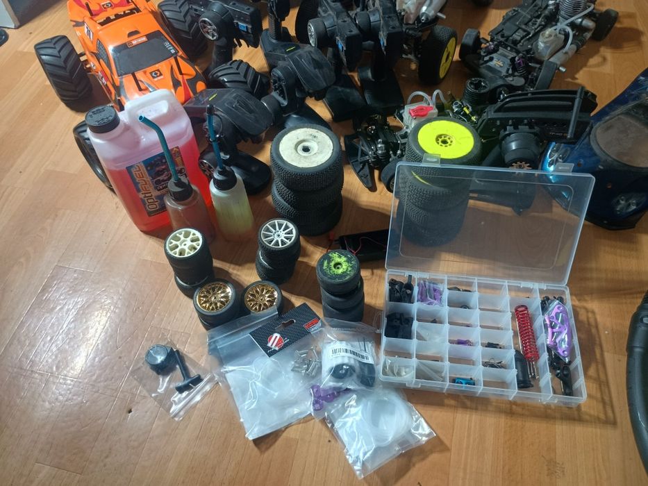 Zestaw RC Nitro spalinowe, kyosho, hpi