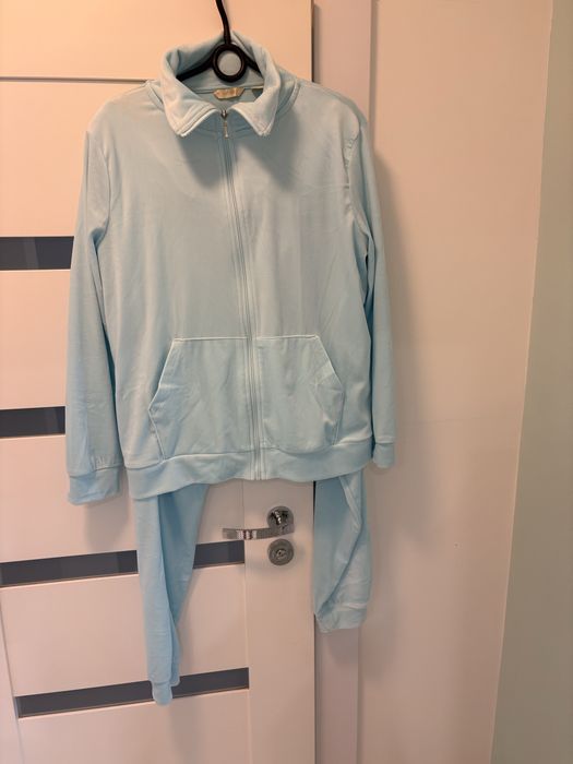 Dres welurowy damski L
