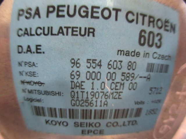 Módulo da coluna de direção PEUGEOT 1007 (KM_)
