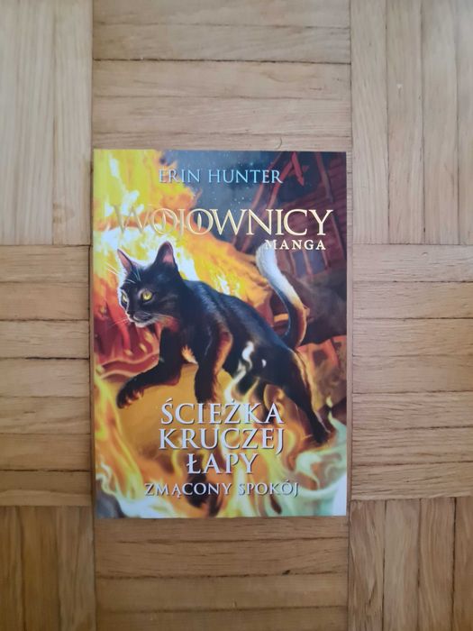 ,,Ścieżka kruczej łapy" 3 tomy mangi Wojownicy