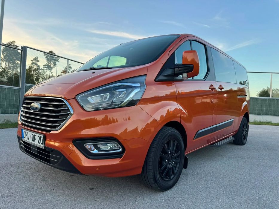 Ford Tourneo Custom 2.0TDCI 170KM LONG Ledy Navi Tempomat 2xDrzwi Boczne Passenger Kamera