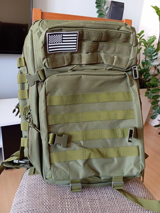 Plecak Taktyczny Nowy 50L Zieleń Wojskowa