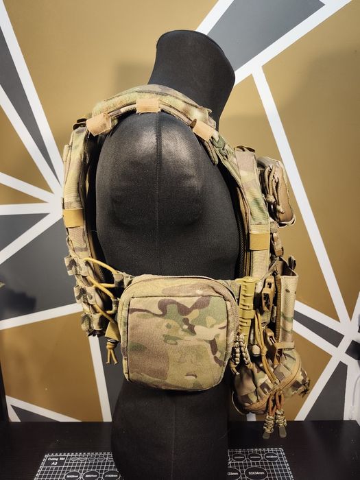 Plate Carrier Angry Warrior RAID rozmiar M Konwersja Chest rig MultiCam ...