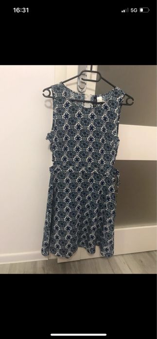Sukienka wiązana na biodrach H&M rozmiar S