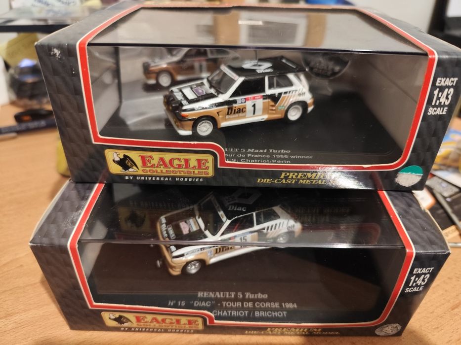 Miniaturas rali escala 1.43