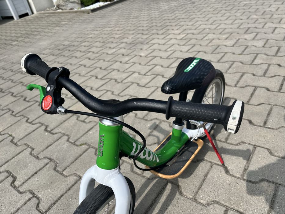 Rower rowerek biegowy woom 1 zielony