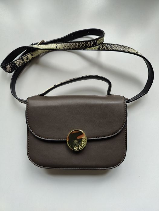 Brązowa torebka łukasz jemioł