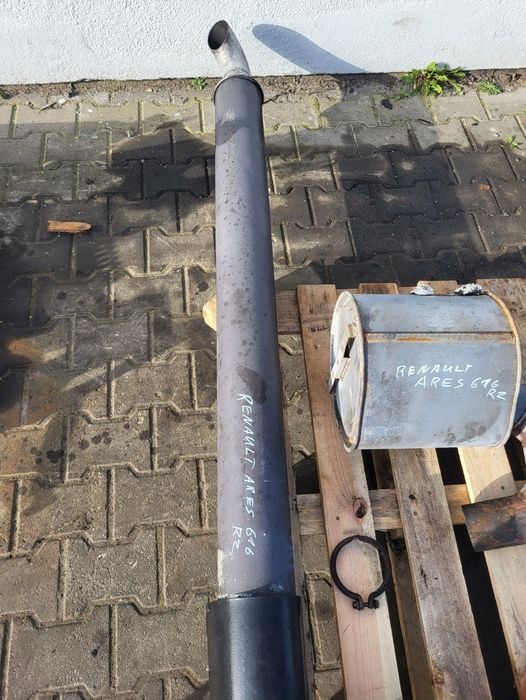 Tłumnik, wydech claas renault ares