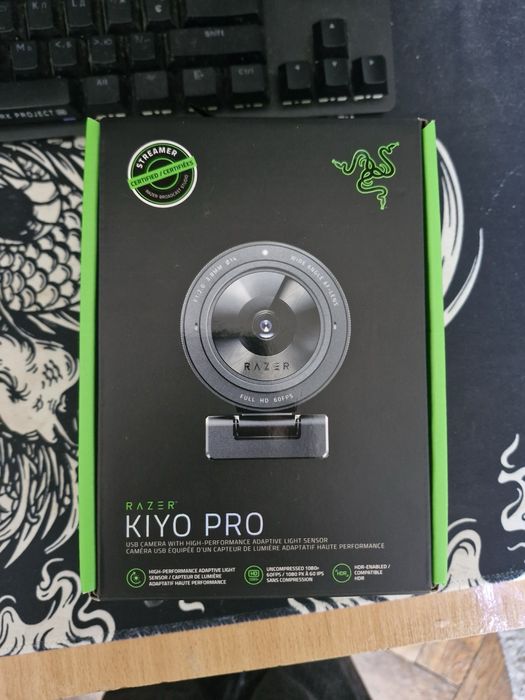 Веб-камера Razer kiyo pro FULL HD 60fps