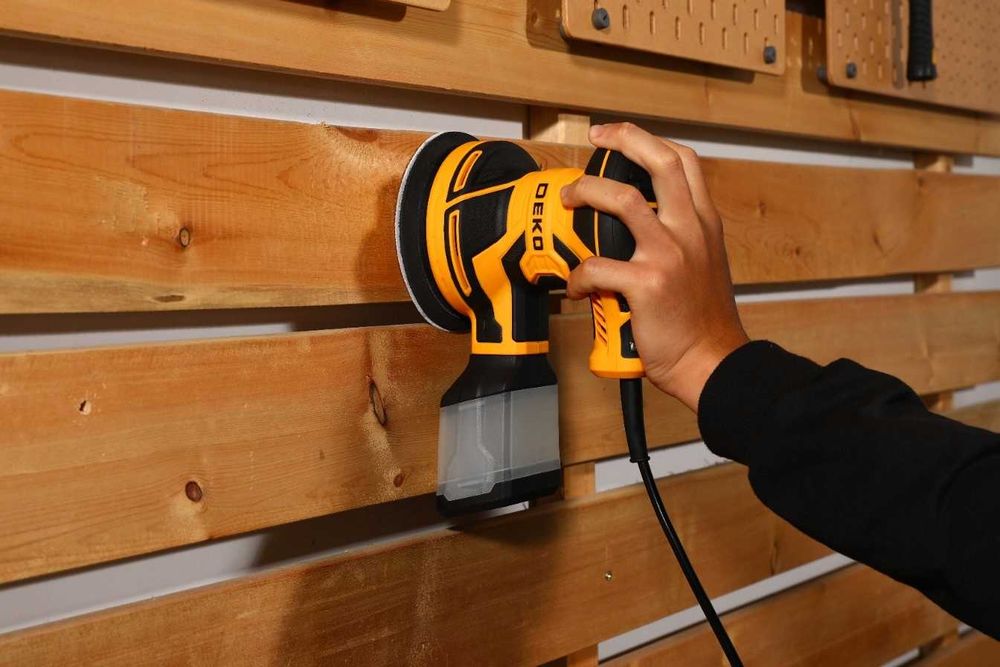 Szlifierka mimośrodowa oscylacyjna sieciowe elektryczna deko 320W 220V