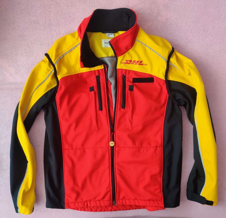 Kurtka DHL Softshell L odpinane rękawy M kamizelka bluza okazja