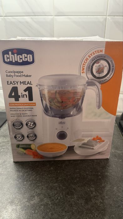 Пароварка блендер chicco 4in1
