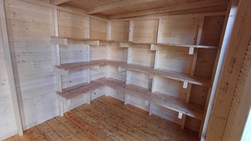 Domek narzędziowy pod wymiar - certyfikowane drewno.