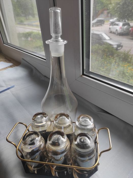 Графин набор рюмок штоф водочный коньячный набор