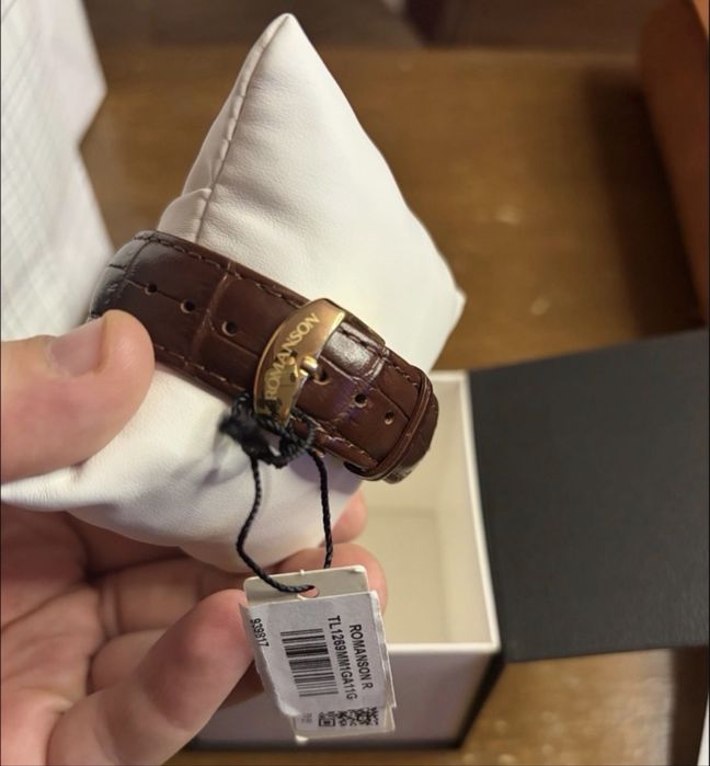 Чоловічий годинник Romanson TL1269MG WH