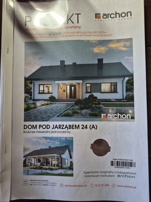 Projekt domu Archon Dom pod Jarząbem
