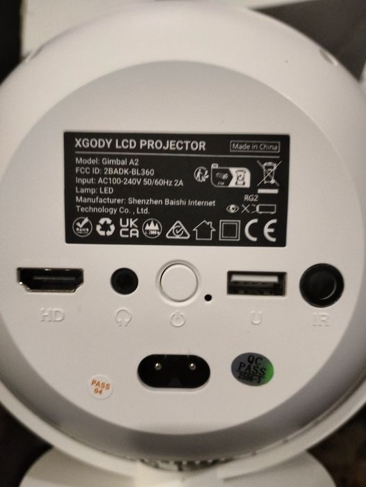 Projetor XGODY Gimbal A2