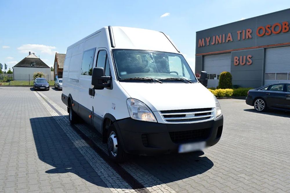 Iveco Daily 35C15 Blaszak L4H3 Brygadówka 6-miejsc Doka Dubel Kabina Maxi Max Long Zarejestrowany  NR.170, Klimatyzacja, Bliźniaki, Top