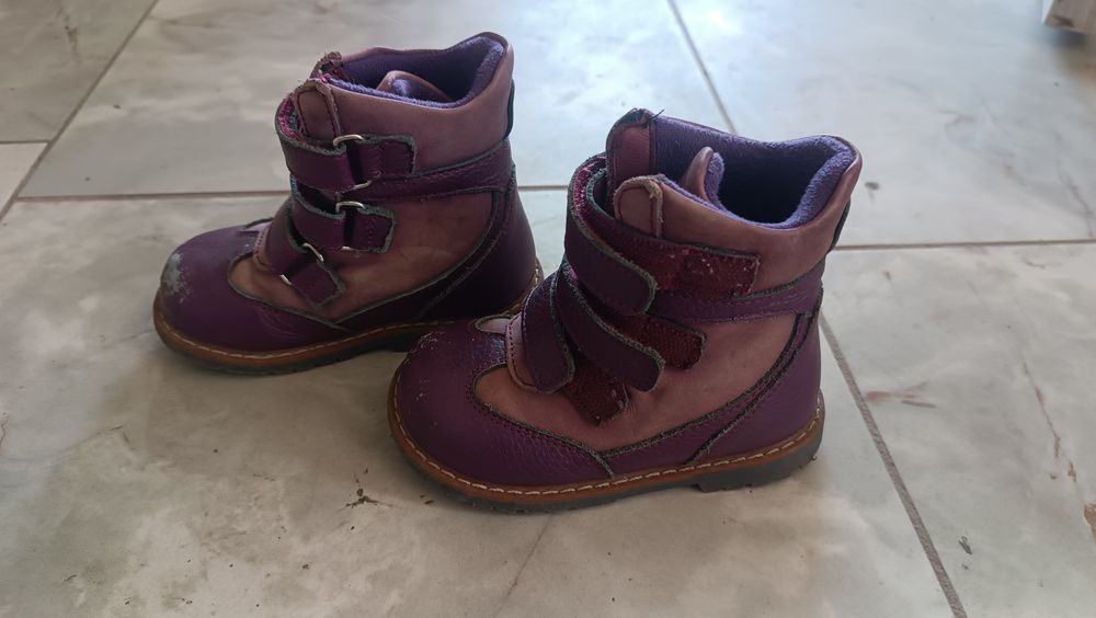 Ортопедические ботинки демисезон 14,5 см 23р