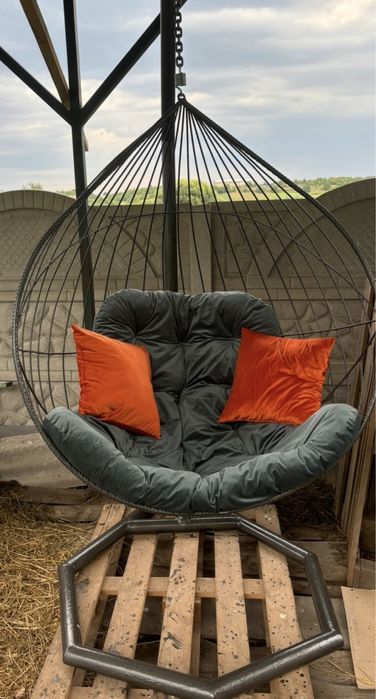 Подушка на крісло Акапулько папасан  кокон Гамак підвісне крісло
