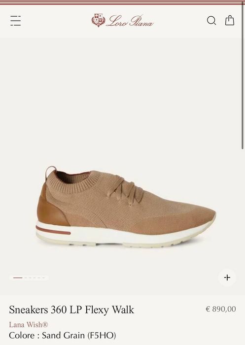 Кроссовки кеды лоферы Loro Piana Brunello CUCINELLI