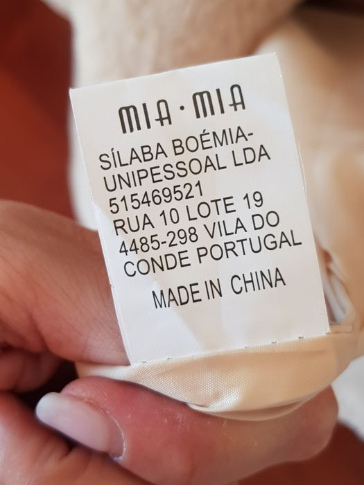 Casaco de pelo bege oversized