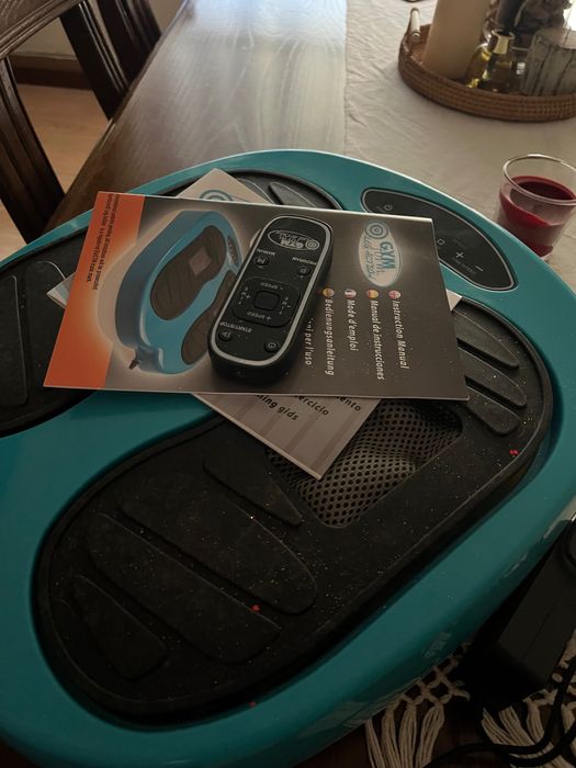 Aparelho de massagem pernas