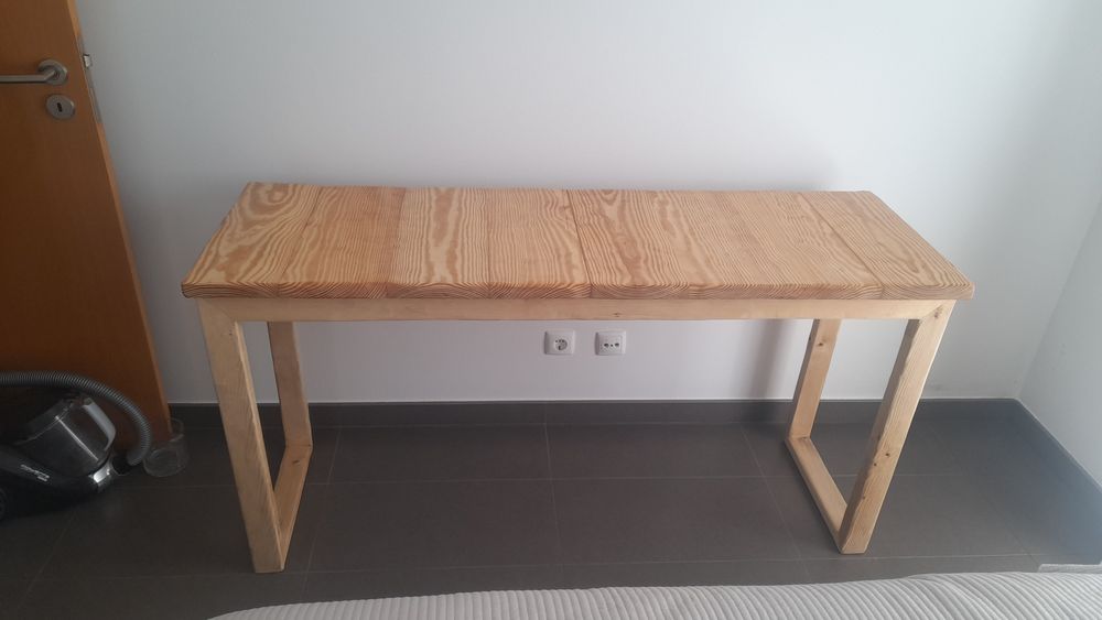 Bancada rústica madeira masiada 150cm×77cm×50cm