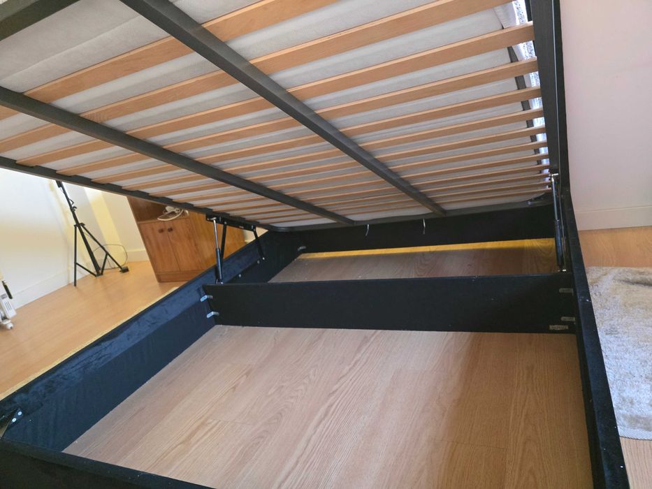 VENDO CAMA CASAL BAÚ 1.60x2.00
