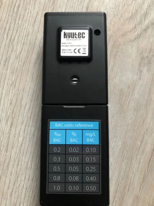 Алкотестер kyutec